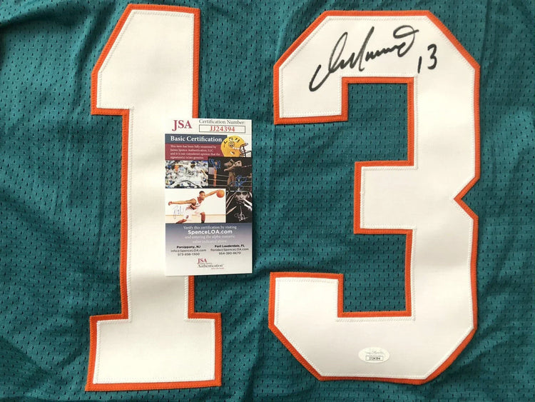 Dan Marino signed Dolphins 1995 1996 Starter jersey JSA - AutographsForSale.com