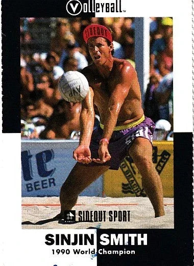 Sinjin Smith 1991 Volleyball magazine card RARE - AutographsForSale.com