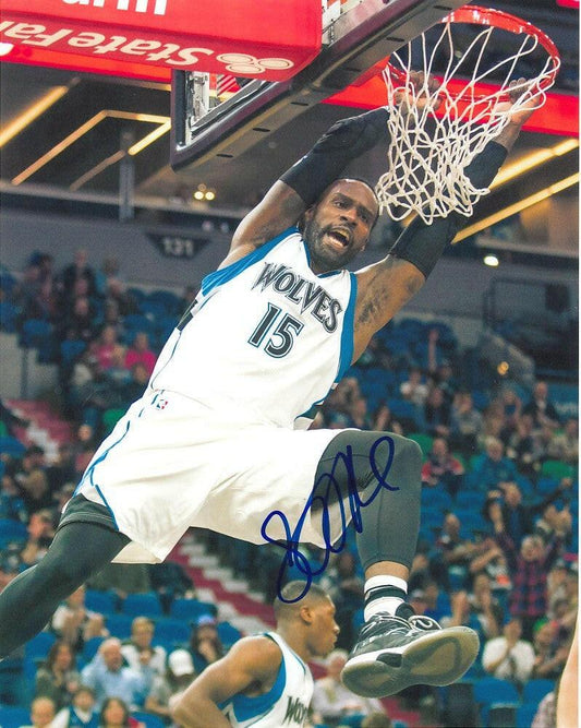 Shabazz Muhammad autographed Minnesota Timberwolves 8x10 photo - AutographsForSale.com