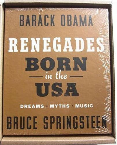 Barack Obama Bruce Springsteen autographed Renegades book - AutographsForSale.com