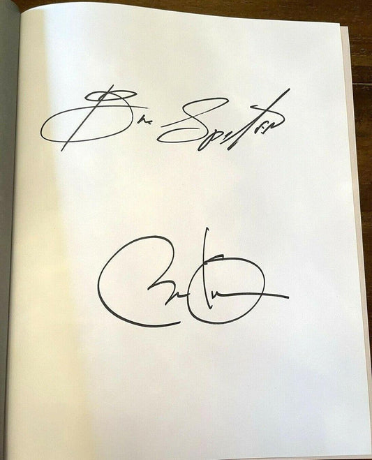 Barack Obama Bruce Springsteen autographed Renegades book - AutographsForSale.com