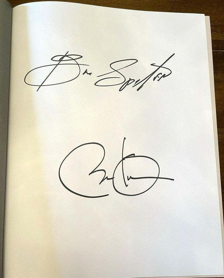 Barack Obama Bruce Springsteen autographed Renegades book - AutographsForSale.com
