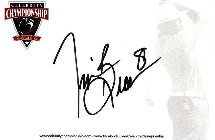 Tim Brown signed 4x6 blank card Notre Dame Oakland Raiders - AutographsForSale.com