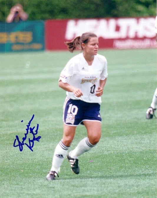 Sherrill Kester autographed WUSA San Diego Spirit 8x10 photo - AutographsForSale.com