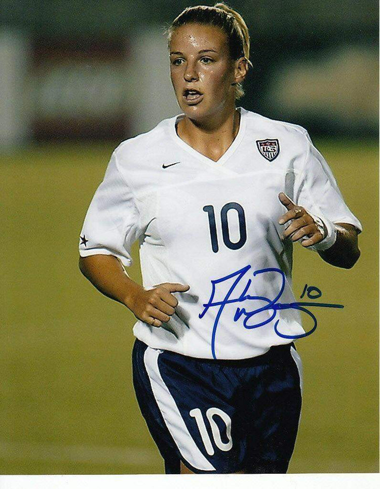 Aly Wagner autographed US Soccer 8x10 photo USWNT - AutographsForSale.com