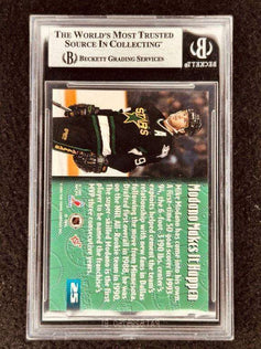 Mike Modano signed Dallas Stars 1995-96 Stadium Club Members Only card BAS - AutographsForSale.com