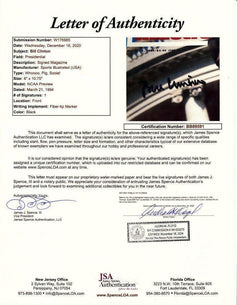 Bill Clinton signed Arkansas 1994 Sports Illustrated magazine JSA - AutographsForSale.com