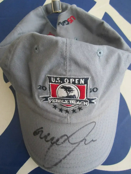 Graeme McDowell autographed 2010 US Open golf cap or hat - AutographsForSale.com