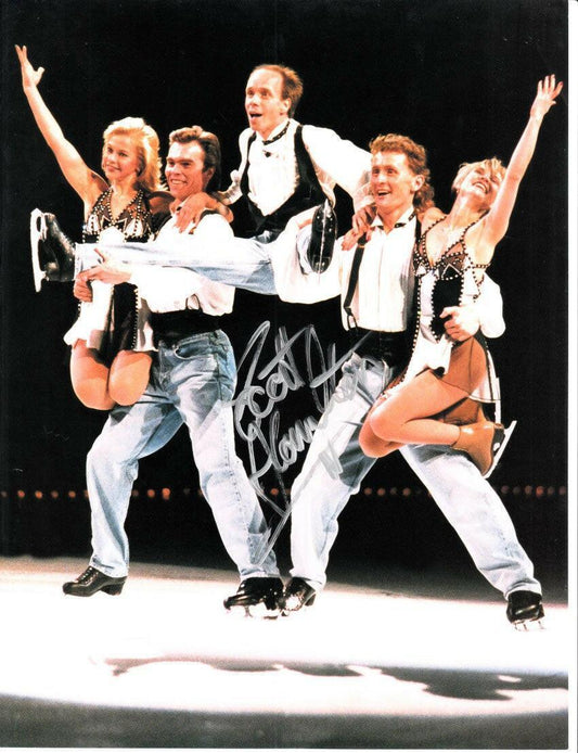 Scott Hamilton signed Stars on Ice full page skating magazine photo - AutographsForSale.com