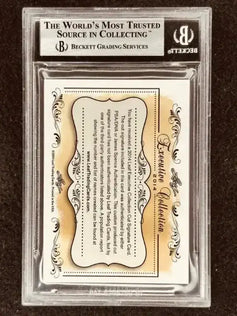 Sasha Cohen 2014 Leaf Masterpiece Cut Signature certified signed card - AutographsForSale.com