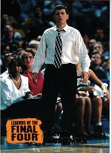 Geno Auriemma UConn 1996 Classic Legends of Final 4 RC - AutographsForSale.com