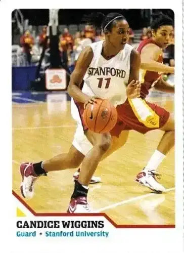 Candice Wiggins Stanford 2007 SI for Kids Rookie Card - AutographsForSale.com