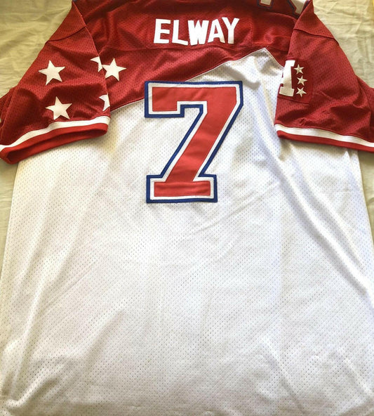 John Elway 1996 AFC Pro Bowl jersey Denver Broncos - AutographsForSale.com