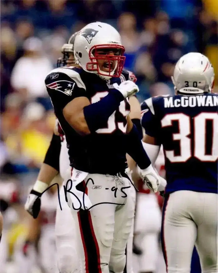 Tully Banta-Cain autographed New England Patriots 8x10 photo - AutographsForSale.com