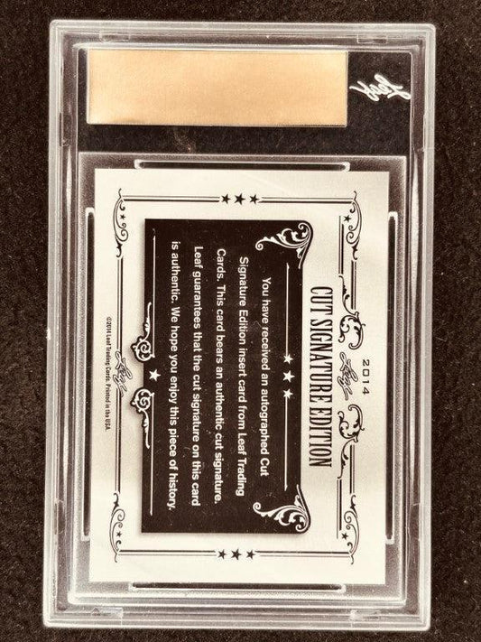 Melissa Leo 2014 Leaf Cut Signature Edition certified signed card 1/1 Fighter - AutographsForSale.com