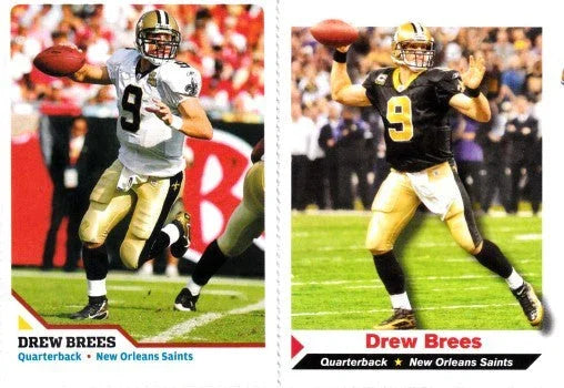 Drew Brees New Orleans Saints 2007 and 2011 Sports Illustrated for Kids cards - AutographsForSale.com