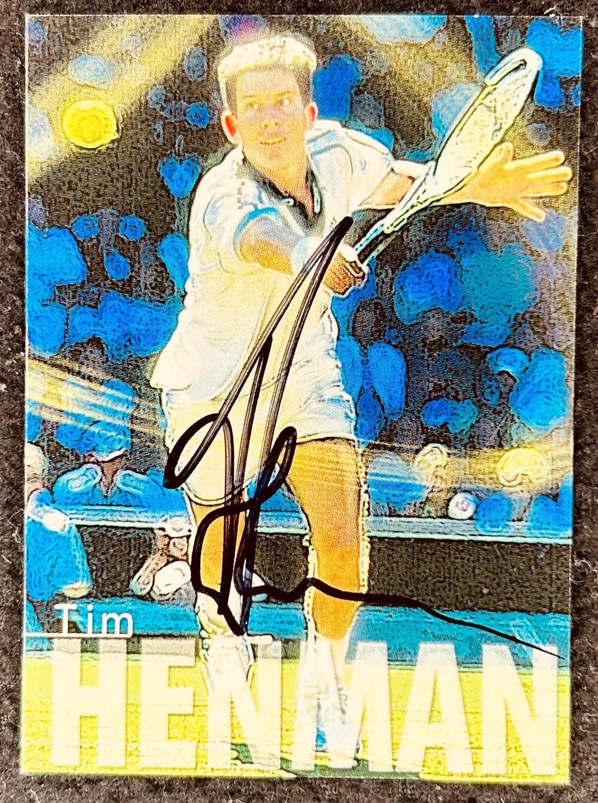 Tim Henman autographed 2000 ATP Tour tennis Rookie Card - AutographsForSale.com