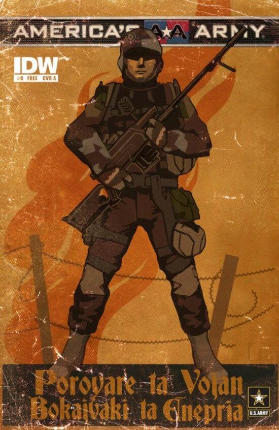 America’s Army video game 2014 IDW comic book - AutographsForSale.com