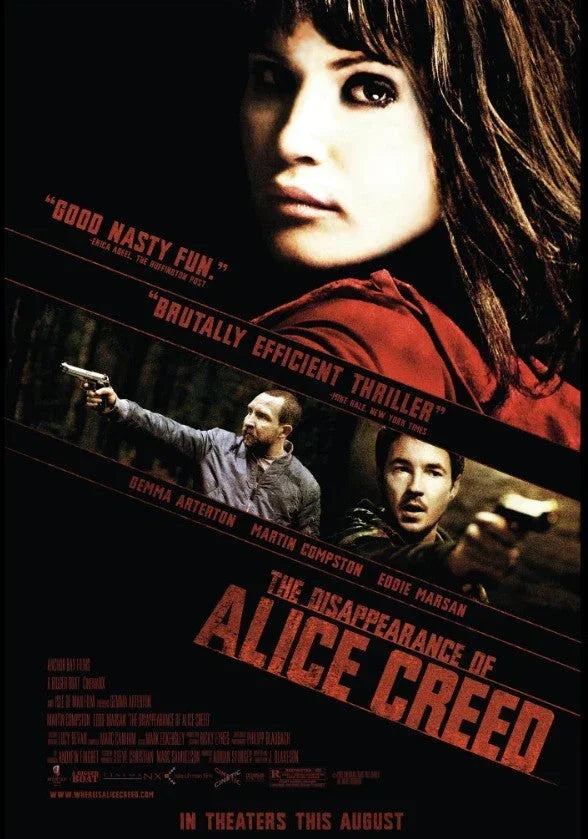 Disappearance of Alice Creed 2010 SDCC mini poster Gemma Arterton - AutographsForSale.com