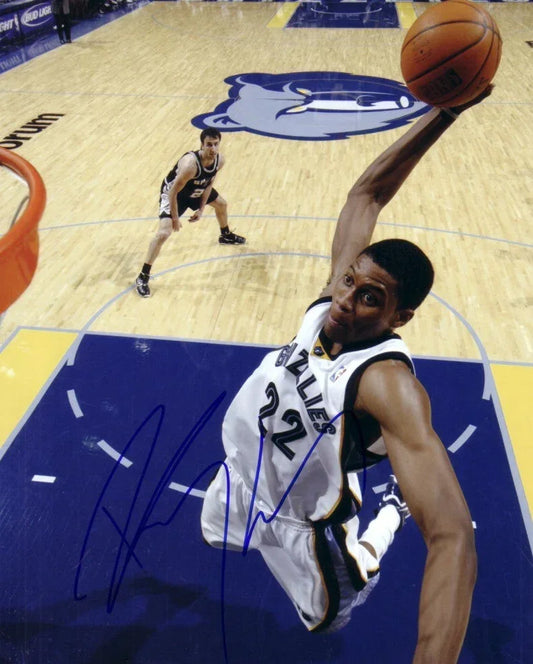 Rudy Gay autographed Memphis Grizzlies 8x10 photo - AutographsForSale.com
