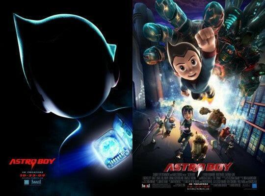 Astro Boy 2009 Movie set of 2 mini 11x17 promo posters - AutographsForSale.com