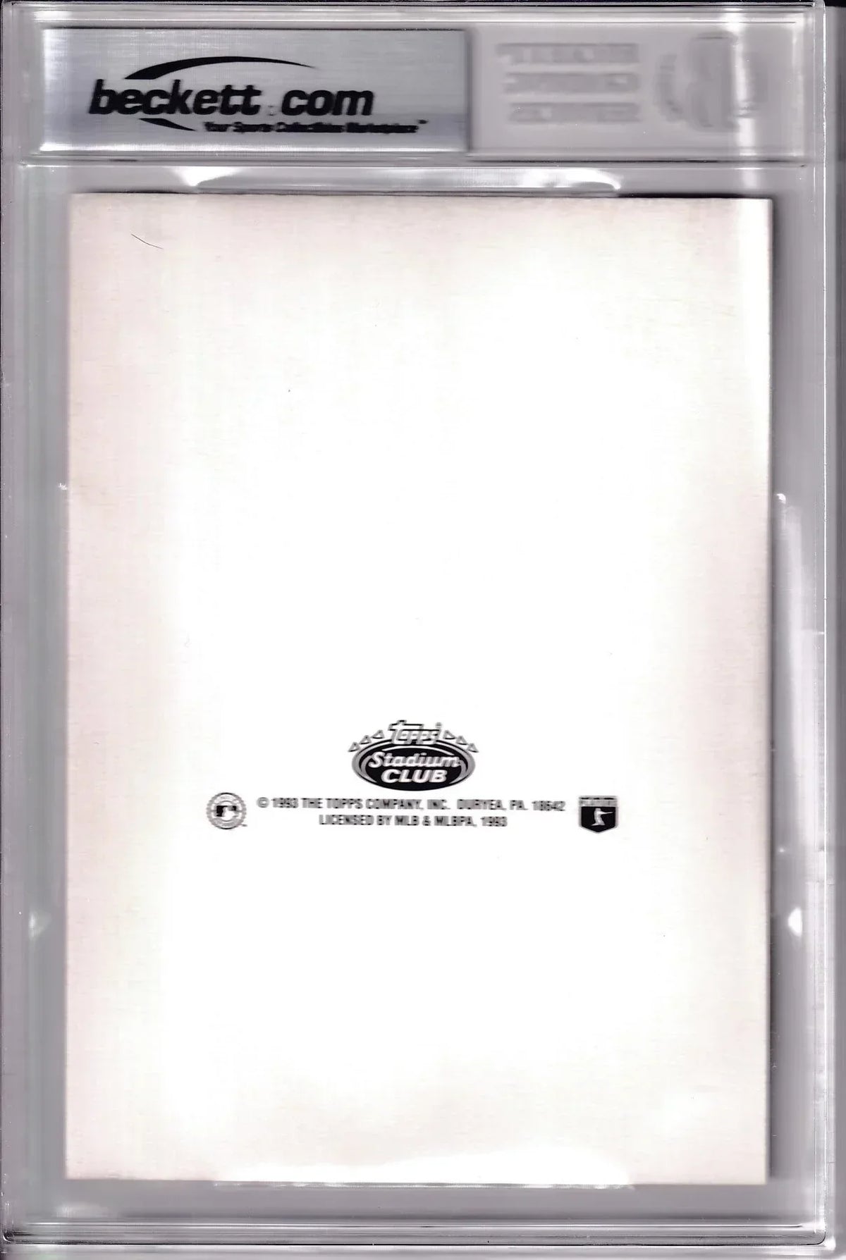 Mark McGwire autographed Oakland A’s 1993 Stadium Club Master Photo card BAS - AutographsForSale.com