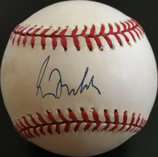 Greg Maddux autographed 1995 World Series baseball JSA - AutographsForSale.com