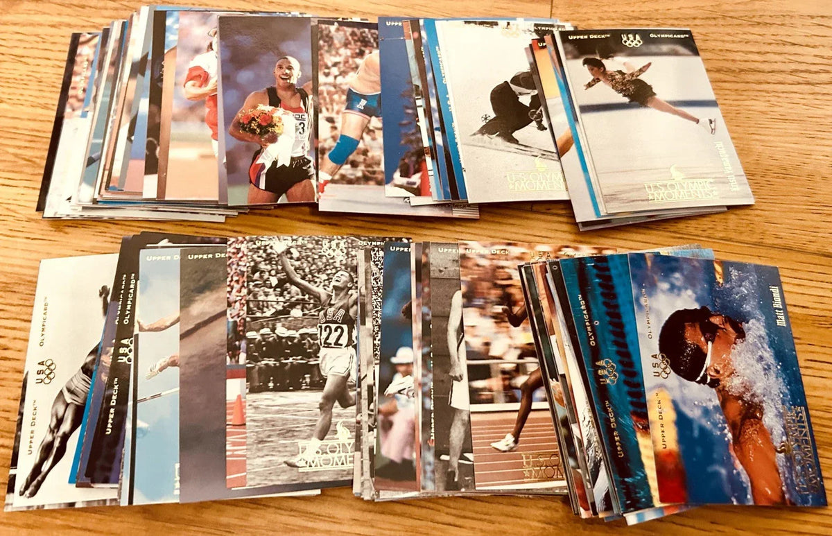 1996 Upper Deck US Olympic cards near set Michael Jordan Larry Bird - AutographsForSale.com
