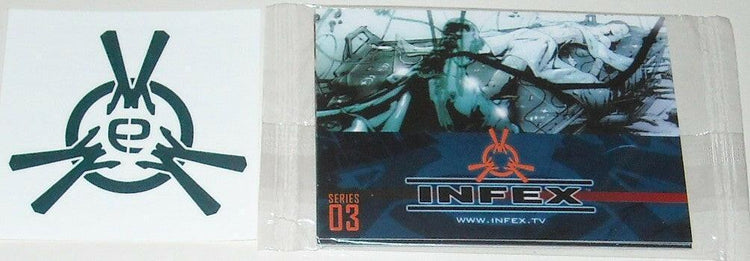 Infex 2012 Comic-Con 5 promo card pack & temporary tattoo - AutographsForSale.com