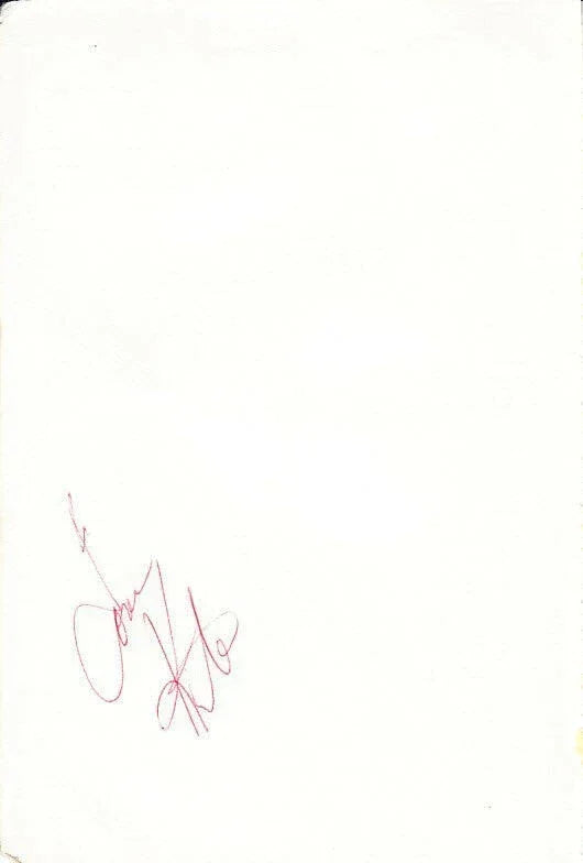 Tom Kite autographed 5x8 album page - AutographsForSale.com