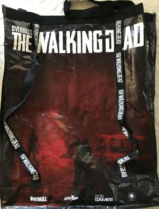 Walking Dead Overkill 2018 SDCC big tote bag backpack - AutographsForSale.com
