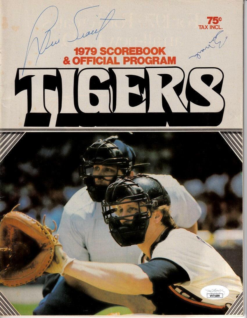 Billy Martin & Luis Tiant signed 1979 Detroit Tigers program JSA - AutographsForSale.com