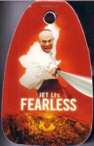 Fearless movie Jet Li 2006 SDCC flip action motion card promo - AutographsForSale.com