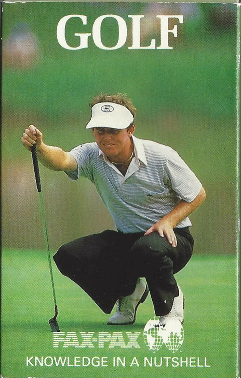 1986 1987 Fax Pax golf near card set Jack Nicklaus Payne Stewart Tom Watson - AutographsForSale.com