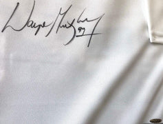 Wayne Gretzky autographed Los Angeles Kings CCM jersey with Goal 802 patch framed UDA - AutographsForSale.com