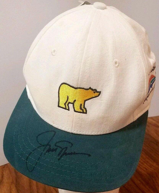 Jack Nicklaus autographed Golden Bear logo golf cap JSA - AutographsForSale.com