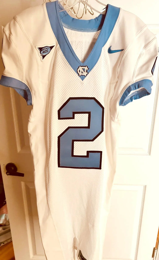 Bryn Renner North Carolina Tar Heels team issue Nike game model jersey - AutographsForSale.com