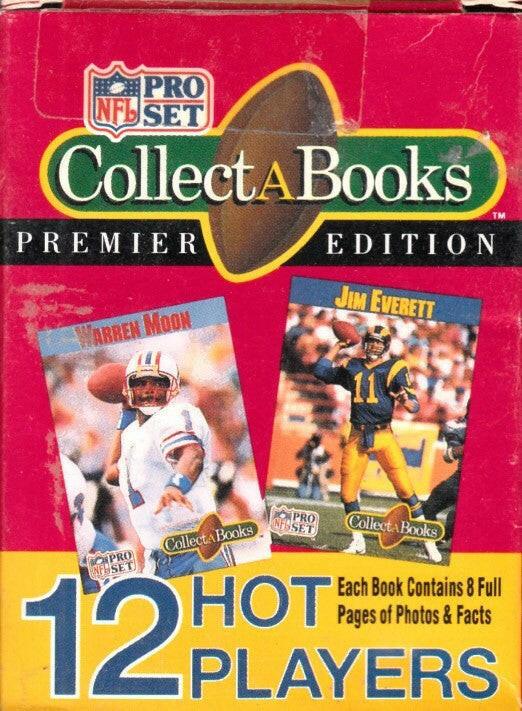 1990 NFL Pro Set Collect-a-Books set of 12 Dan Hampton Warren Moon Anthony Munoz - AutographsForSale.com