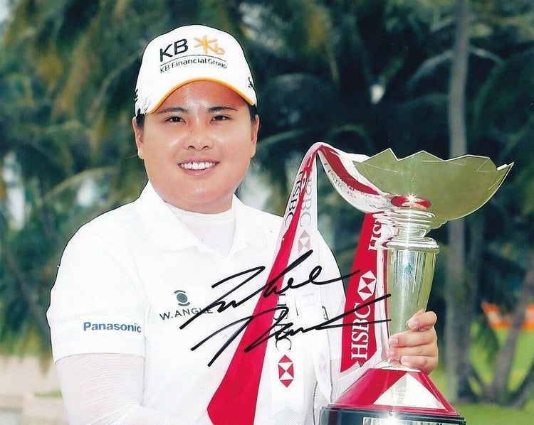 Inbee Park signed 2015 HSBC Women’s Champions 8x10 photo - AutographsForSale.com