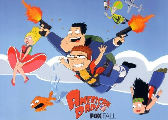 American Dad 2009 Comic-Con Fox 5x7 promo card - AutographsForSale.com