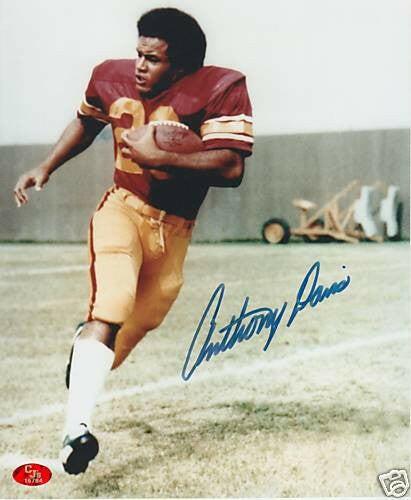 Anthony Davis autographed USC Trojans 8x10 photo - AutographsForSale.com