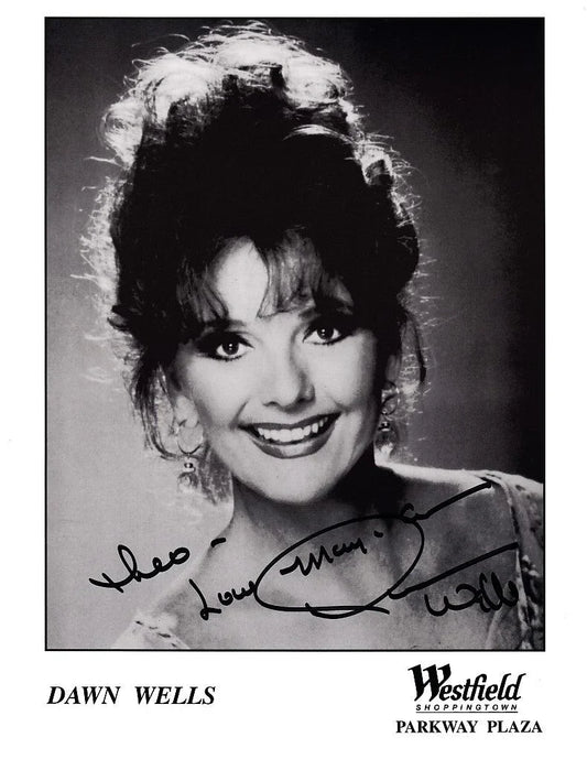 Dawn Wells (Gilligan’s Island) signed 8x10 photo with Mary Ann (personalized) - AutographsForSale.com