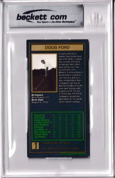 Doug Ford autographed 1957 Masters Champion golf card BAS - AutographsForSale.com