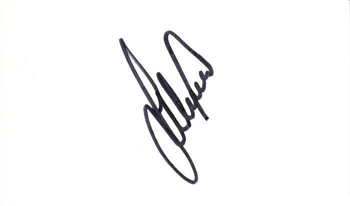 Lee Westwood autographed business card (cut signature) JSA - AutographsForSale.com