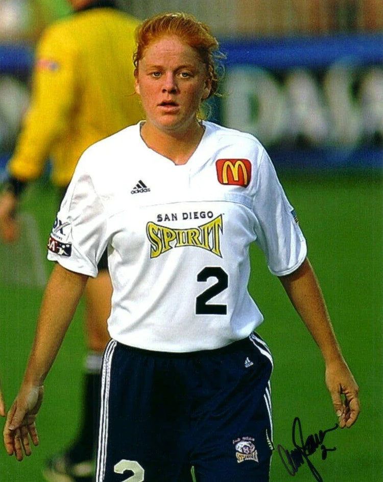 Amy Sauer autographed WUSA San Diego Spirit 8x10 photo - AutographsForSale.com
