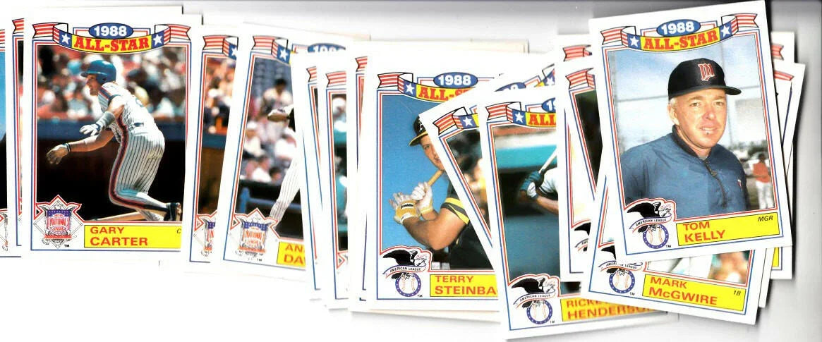 1989 Topps 1988 Glossy All-Star 22 card set (Cal Ripken Ryne Sandberg Ozzie Smith) - AutographsForSale.com