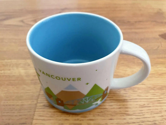 Starbucks 2013 You Are Here Collection Vancouver 14 ounce collector coffee mug LIKE NEW - AutographsForSale.com