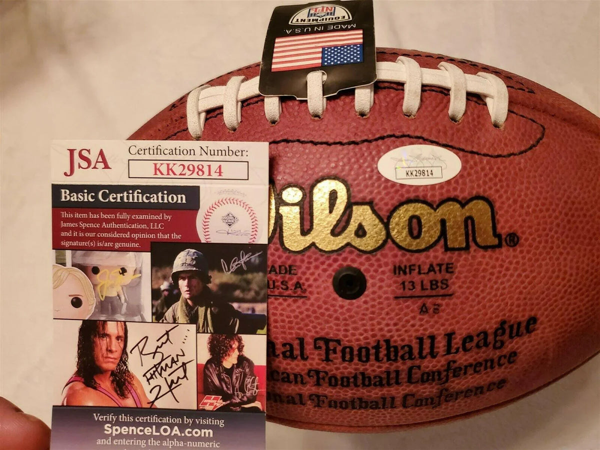 Dan Marino autographed Wilson NFL game model football JSA Dolphins - AutographsForSale.com