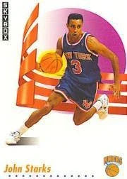 John Starks New York Knicks 1991-92 SkyBox Rookie Card #194 - AutographsForSale.com