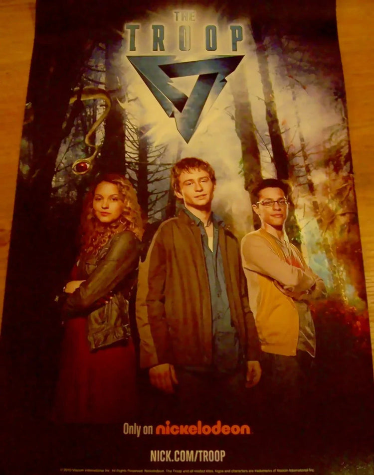 The Troop 2010 Comic-Con Nickelodeon 11x17 mini promo poster - AutographsForSale.com
